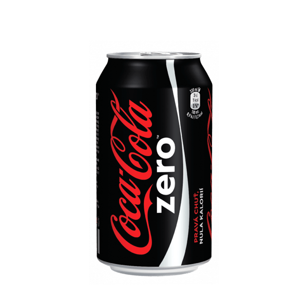 Lata de Coca Cola Zero de 33 cl
