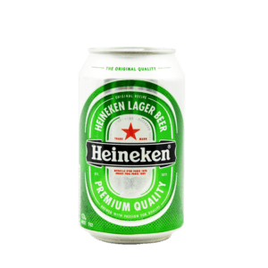 Lata de cerveza Heineken