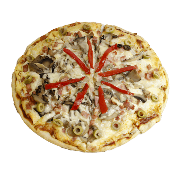 Pizza Carbonara - Tia Tota - Pizzerias a domicilio en Alhama de Murcia