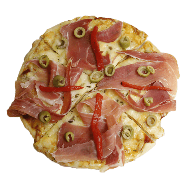 Pizza de jamón serrano - TIA TOTA - Pizzerias a domicilio en Alhama de Murcia